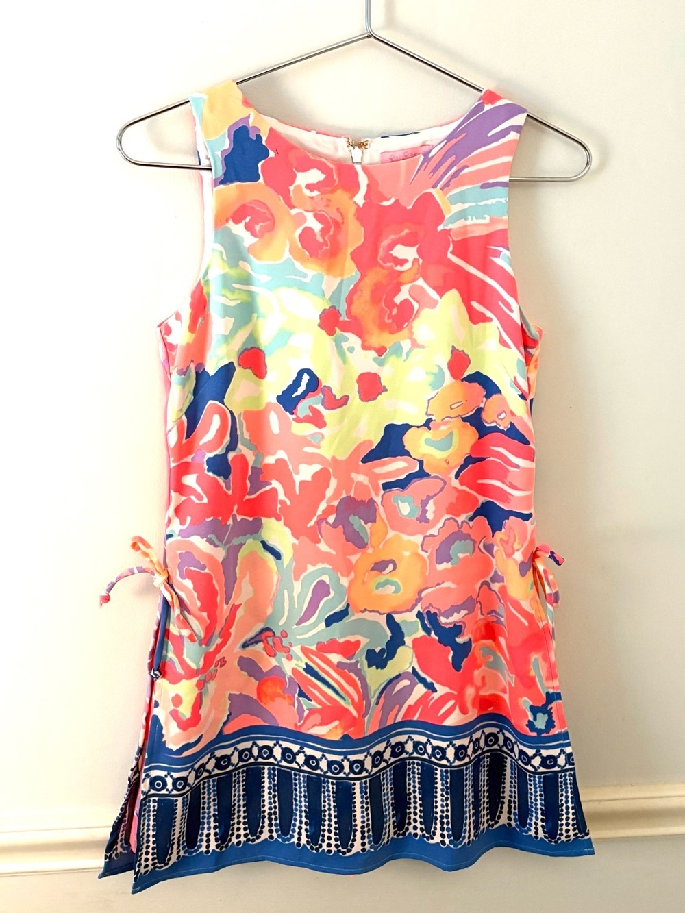 LILLY PULITZER Donna Romper Skort Dress, pink and blue - Picture 2 of 7